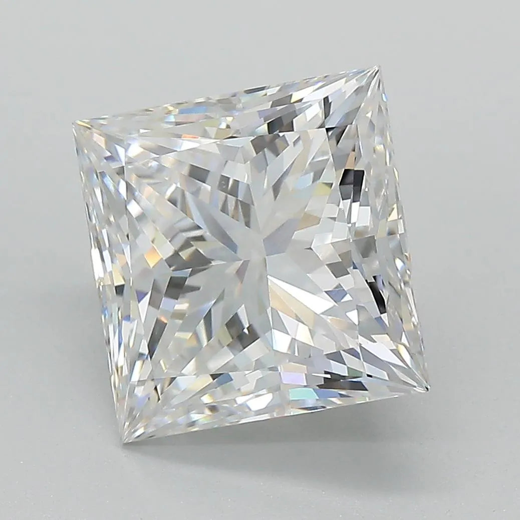 Lab-Grown Princess Diamond - 4.63 Carats, E Color, VVS2 Clarity - Sustainable Luxury and Dazzling Brilliance-GIA·Certified