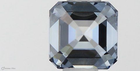 Lab-Grown ROUND Diamond - 0.38 Carat, Fancy Vivid Blue Color, IF Clarity | Sustainable Luxury, Dazzling Brilliance | IGI | Certified LG564379248