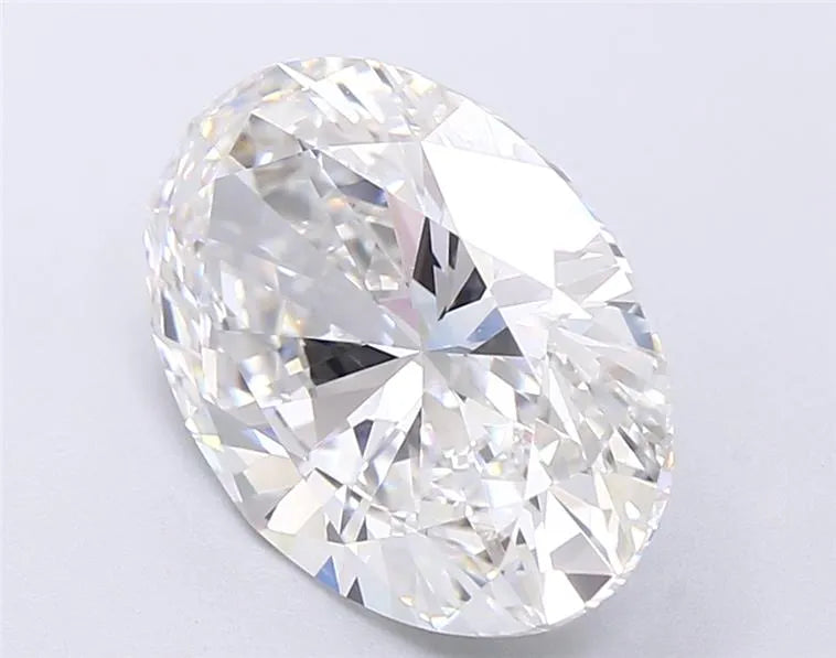 Lab-Grown Oval Diamond - 4.51 Carats, F Color, VVS2 Clarity - Sustainable Luxury and Dazzling Brilliance-IGI·Certified