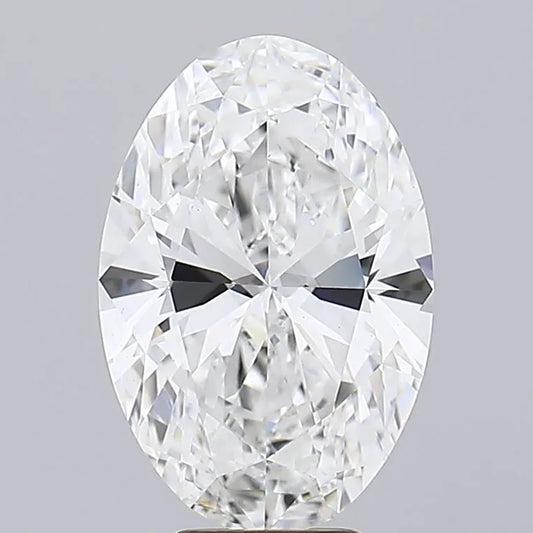 Lab-Grown Oval Diamond - 6.08 Carats, E Color, VS1 Clarity - Sustainable Luxury and Dazzling Brilliance-IGI·Certified