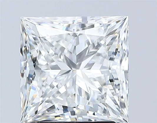 Lab-Grown Princess Diamond - 3.07 Carats, E Color, VVS2 Clarity - Sustainable Luxury and Dazzling Brilliance-IGI·Certified