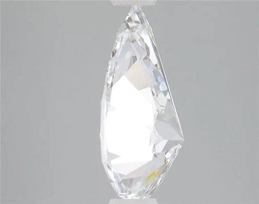 Lab-Grown Pear Diamond - 3.07 Carats, E Color, VVS2 Clarity - Sustainable Luxury and Dazzling Brilliance-IGI·Certified