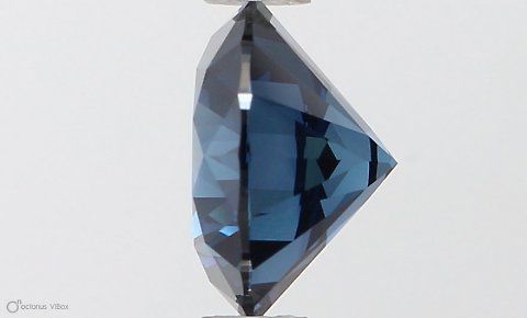 Lab-Grown ROUND Diamond - 1.01 Carat, Fancy Deep Blue Color, VS1 Clarity | Sustainable Luxury, Dazzling Brilliance | IGI | Certified LG538290416