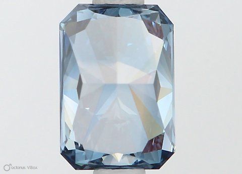 Lab-Grown RADIANT Diamond - 1 Carat, Fancy Vivid Blue Color, VVS2 Clarity | Sustainable Luxury, Dazzling Brilliance | IGI | Certified LG564379254