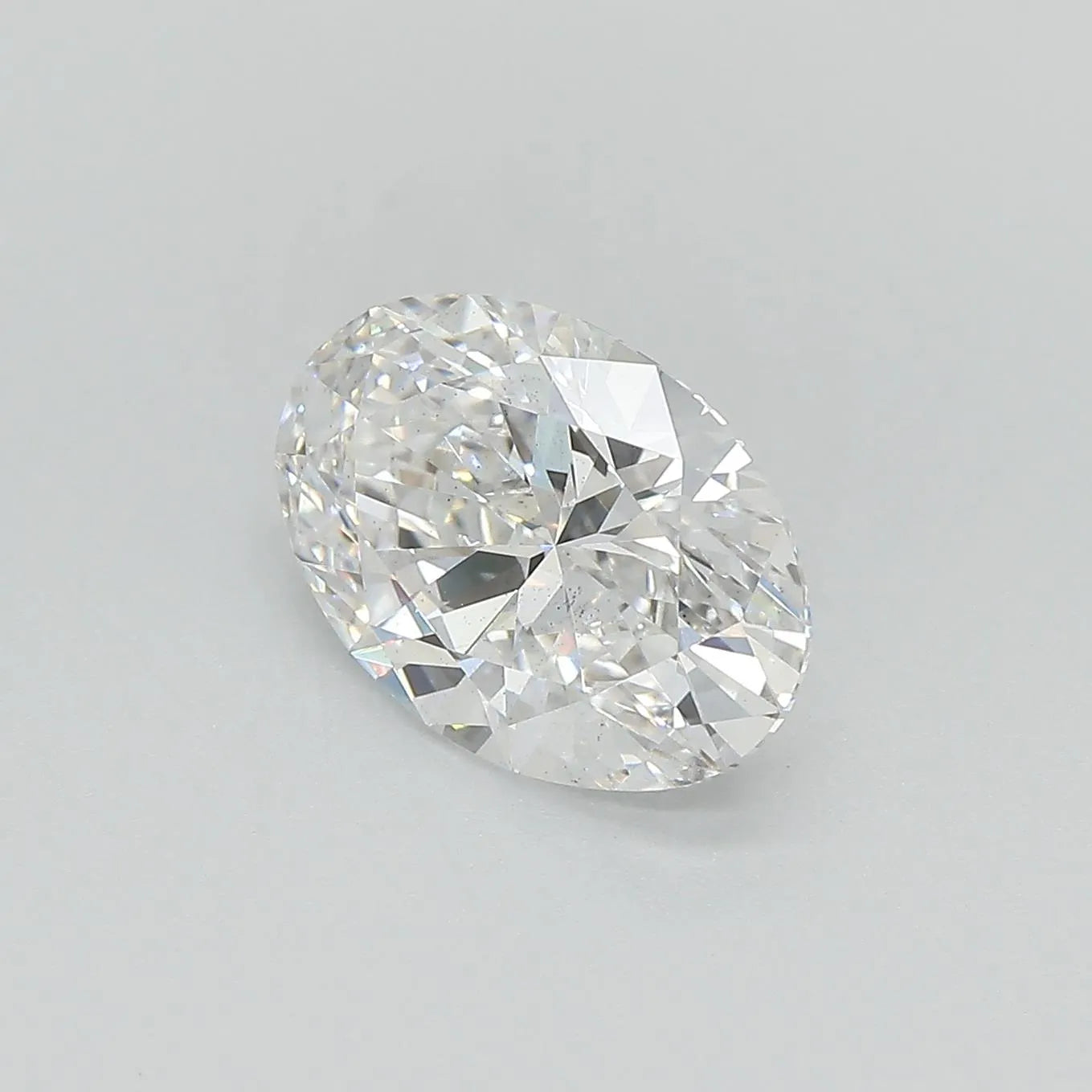 Lab-Grown Oval Diamond - 2.51 Carats, F Color, VS2 Clarity - Sustainable Luxury and Dazzling Brilliance-IGI·Certified