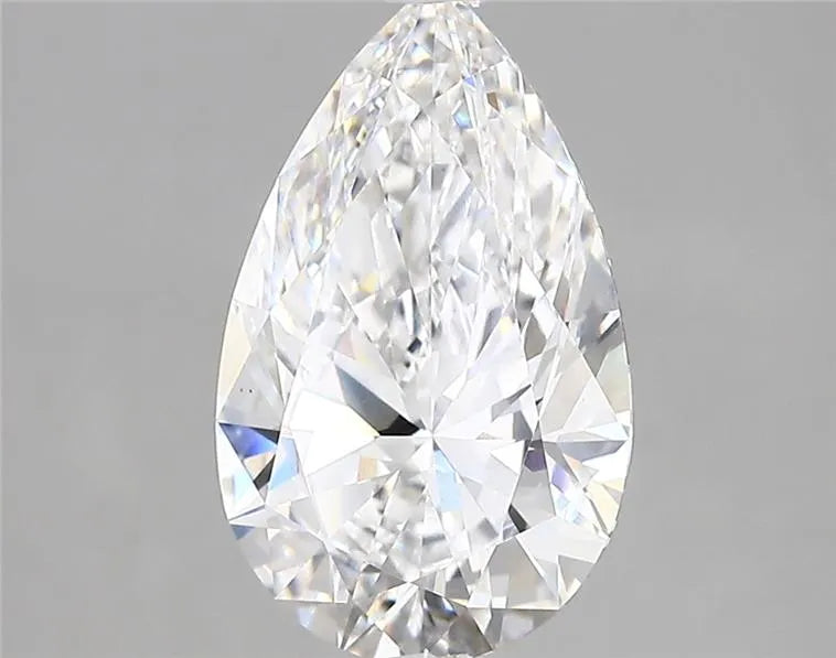 Lab-Grown Pear Diamond - 2.56 Carats, D Color, VVS2 Clarity - Sustainable Luxury and Dazzling Brilliance-IGI·Certified