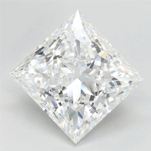 Lab-Grown Princess Diamond - 3.46 Carats, D Color, VVS1 Clarity - Sustainable Luxury and Dazzling Brilliance-GIA·Certified