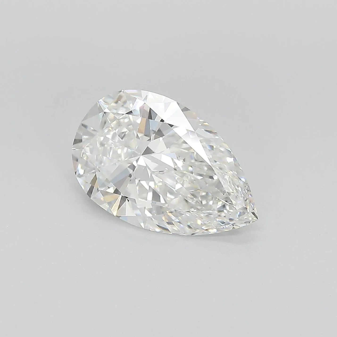 Lab-Grown Pear Diamond - 2.53 Carats, E Color, VS1 Clarity - Sustainable Luxury and Dazzling Brilliance-IGI·Certified