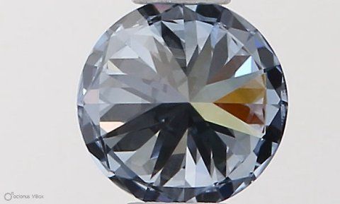 Lab-Grown ROUND Diamond - 0.33 Carat, Fancy Intense Blue Color, VVS1 Clarity | Sustainable Luxury, Dazzling Brilliance | IGI | Certified LG553257399