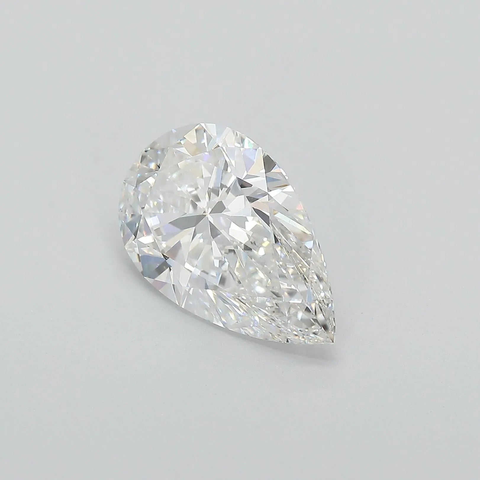 Lab-Grown Pear Diamond - 3.58 Carats, E Color, VS1 Clarity - Sustainable Luxury and Dazzling Brilliance-IGI·Certified