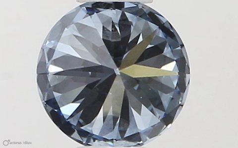 Lab-Grown ROUND Diamond - 0.35 Carat, Fancy Vivid Blue Color, VVS1 Clarity | Sustainable Luxury, Dazzling Brilliance | IGI | Certified LG581331320