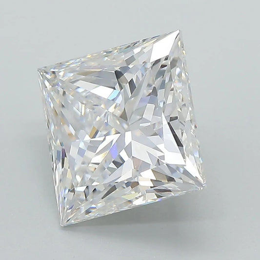 Lab-Grown Princess Diamond - 4.63 Carats, E Color, VVS2 Clarity - Sustainable Luxury and Dazzling Brilliance-GIA·Certified