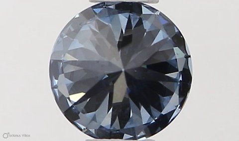 Lab-Grown ROUND Diamond - 0.31 Carat, Fancy Vivid Blue Color, VS1 Clarity | Sustainable Luxury, Dazzling Brilliance | IGI | Certified LG564379569