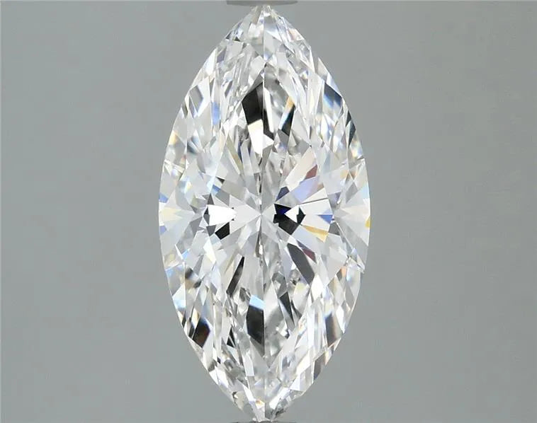 Lab-Grown Marquise Diamond - 2.02 Carats, E Color, VVS2 Clarity - Sustainable Luxury and Dazzling Brilliance-IGI·Certified