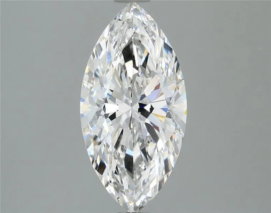 Lab-Grown Marquise Diamond - 2.02 Carats, E Color, VVS2 Clarity - Sustainable Luxury and Dazzling Brilliance-IGI·Certified