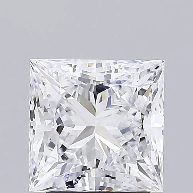 Lab-Grown Princess Diamond - 2.53 Carats, E Color, VVS2 Clarity - Sustainable Luxury and Dazzling Brilliance-IGI·Certified