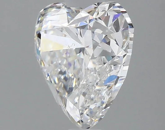 Lab-Grown Heart Diamond - 2.57 Carats, E Color, VVS2 Clarity - Sustainable Luxury and Dazzling Brilliance-IGI·Certified