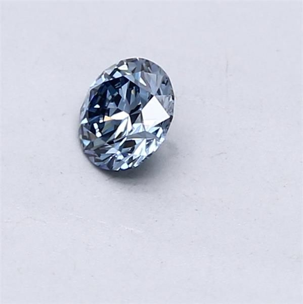 Lab-Grown ROUND Diamond - 0.31 Carat, Fancy Vivid Blue Color, VVS1 Clarity | Sustainable Luxury, Dazzling Brilliance | IGI | Certified LG564379201