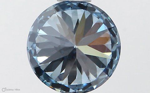 Lab-Grown ROUND Diamond - 0.71 Carat, Fancy Intense Blue Color, VVS1 Clarity | Sustainable Luxury, Dazzling Brilliance | IGI | Certified LG564379312