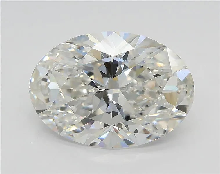 Lab-Grown Oval Diamond - 3.51 Carats, F Color, VVS2 Clarity - Sustainable Luxury and Dazzling Brilliance-IGI·Certified