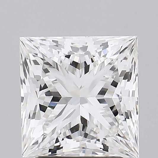 Lab-Grown Princess Diamond - 3.03 Carats, E Color, VVS2 Clarity - Sustainable Luxury and Dazzling Brilliance-IGI·Certified