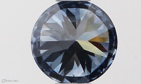 Lab-Grown ROUND Diamond - 0.5 Carat, Fancy Vivid Blue Color, VS2 Clarity | Sustainable Luxury, Dazzling Brilliance | IGI | Certified LG564379369