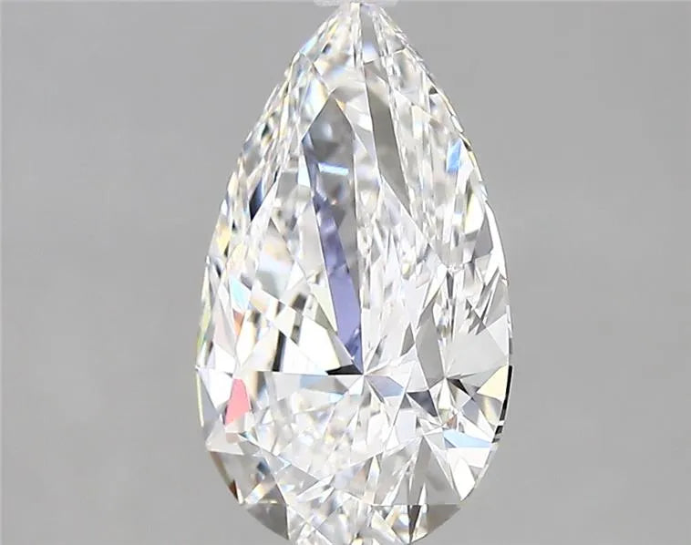 Lab-Grown Pear Diamond - 2.58 Carats, E Color, VVS2 Clarity - Sustainable Luxury and Dazzling Brilliance-IGI·Certified