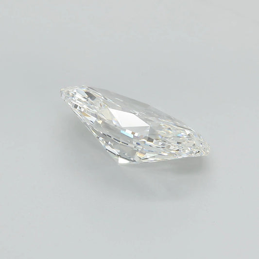 Lab-Grown Elongated Oval Diamond - 7.01 Carats, F Color, VS1 Clarity - Sustainable Luxury and Dazzling Brilliance-IGI·Certified