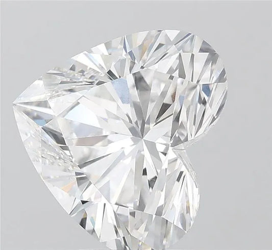 Lab-Grown Heart Diamond - 4.07 Carats, E Color, VVS2 Clarity - Sustainable Luxury and Dazzling Brilliance-IGI·Certified