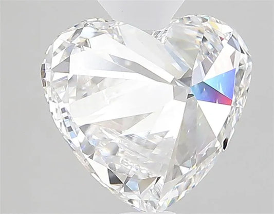 Lab-Grown Heart Diamond - 2.5 Carats, E Color, VVS2 Clarity - Sustainable Luxury and Dazzling Brilliance-IGI·Certified