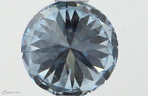 Lab-Grown ROUND Diamond - 0.7 Carat, Fancy Intense Blue Color, VVS1 Clarity | Sustainable Luxury, Dazzling Brilliance | IGI | Certified LG564379251