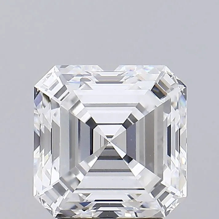 Lab-Grown Asscher Diamond - 3.53 Carats, D Color, VVS2 Clarity - Sustainable Luxury and Dazzling Brilliance-GIA·Certified