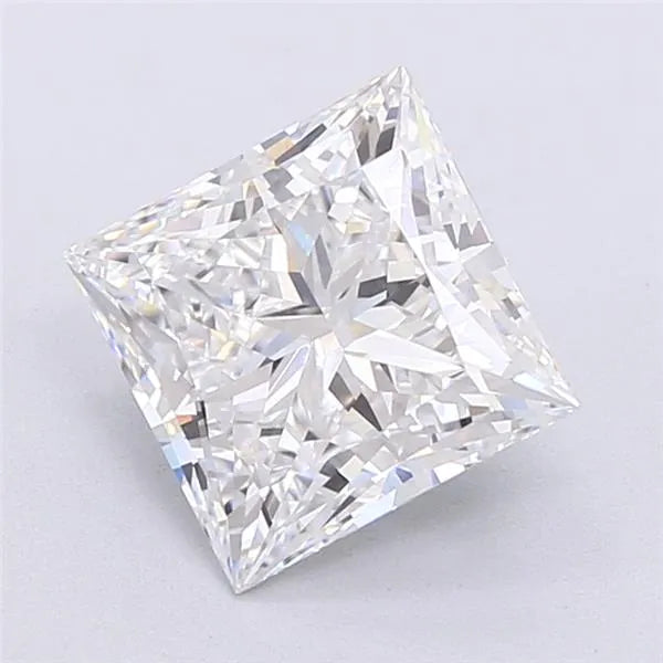 Lab-Grown Princess Diamond - 3.09 Carats, E Color, VVS2 Clarity - Sustainable Luxury and Dazzling Brilliance-IGI·Certified