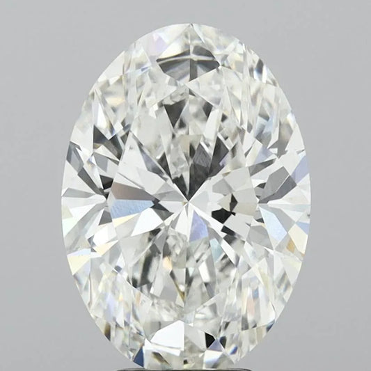 Lab-Grown Oval Diamond - 6.05 Carats, F Color, VS1 Clarity - Sustainable Luxury and Dazzling Brilliance-IGI·Certified