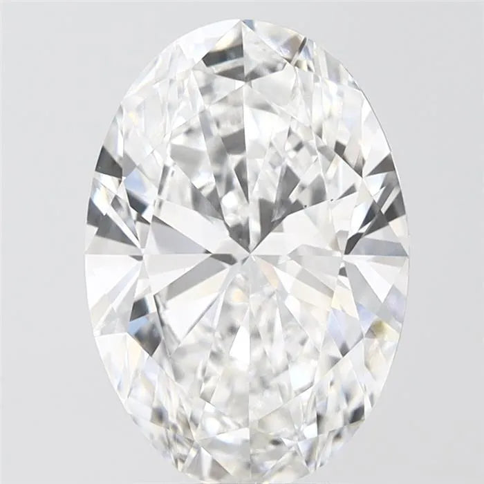 Lab-Grown Oval Diamond - 3.59 Carats, E Color, VS1 Clarity - Sustainable Luxury and Dazzling Brilliance-IGI·Certified