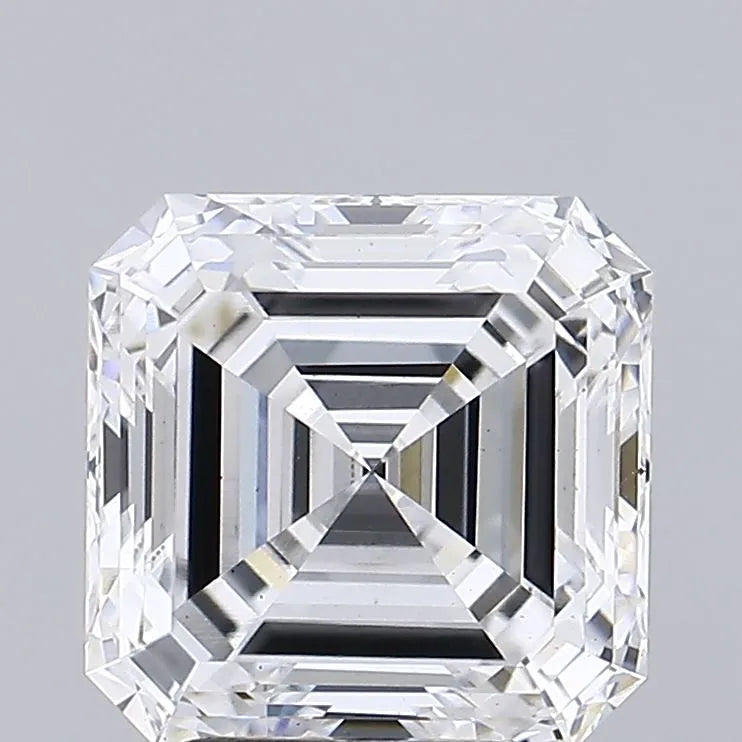 Lab-Grown Asscher Diamond - 3.47 Carats, F Color, VS1 Clarity - Sustainable Luxury and Dazzling Brilliance-IGI·Certified