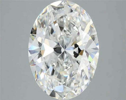 Lab-Grown Oval Diamond - 4.02 Carats, E Color, VVS2 Clarity - Sustainable Luxury and Dazzling Brilliance-IGI·Certified