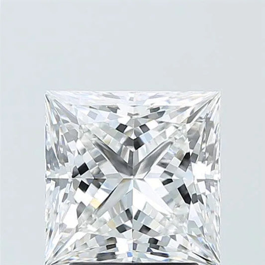 Lab-Grown Princess Diamond - 3.03 Carats, E Color, VVS2 Clarity - Sustainable Luxury and Dazzling Brilliance-IGI·Certified