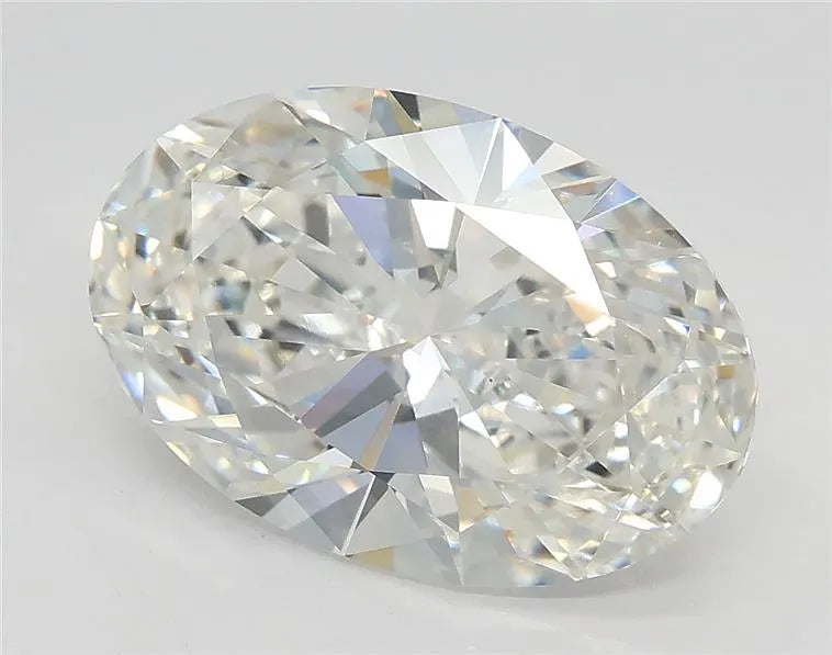 Lab-Grown Oval Diamond - 3.5 Carats, F Color, VS1 Clarity - Sustainable Luxury and Dazzling Brilliance-IGI·Certified