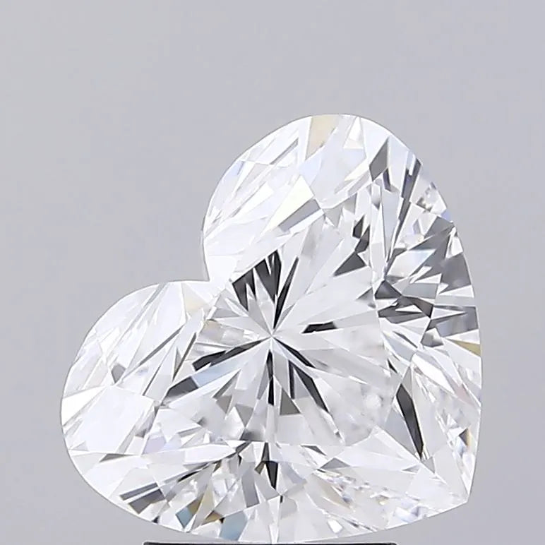 Lab-Grown Heart Diamond - 4 Carats, D Color, VVS1 Clarity - Sustainable Luxury and Dazzling Brilliance-GIA·Certified