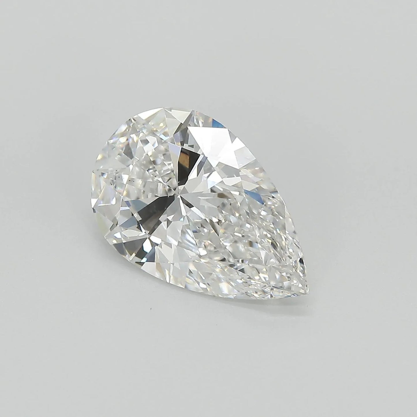 Lab-Grown Pear Diamond - 3.51 Carats, E Color, VS1 Clarity - Sustainable Luxury and Dazzling Brilliance-IGI·Certified