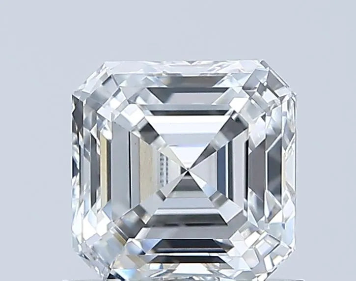 Lab-Grown Asscher Diamond - 1.03 Carats, E Color, VVS2 Clarity - Sustainable Luxury and Dazzling Brilliance-IGI·Certified