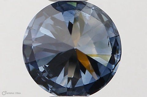 Lab-Grown ROUND Diamond - 0.51 Carat, Fancy Vivid Blue Color, SI1 Clarity | Sustainable Luxury, Dazzling Brilliance | IGI | Certified LG564379364