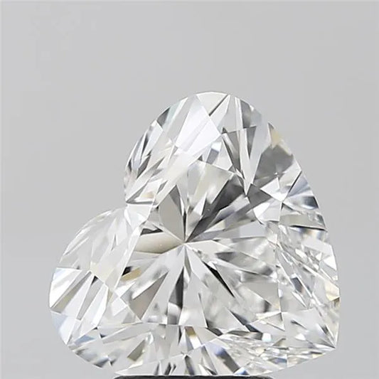 Lab-Grown Heart Diamond - 3.5 Carats, E Color, VVS2 Clarity - Sustainable Luxury and Dazzling Brilliance-IGI·Certified