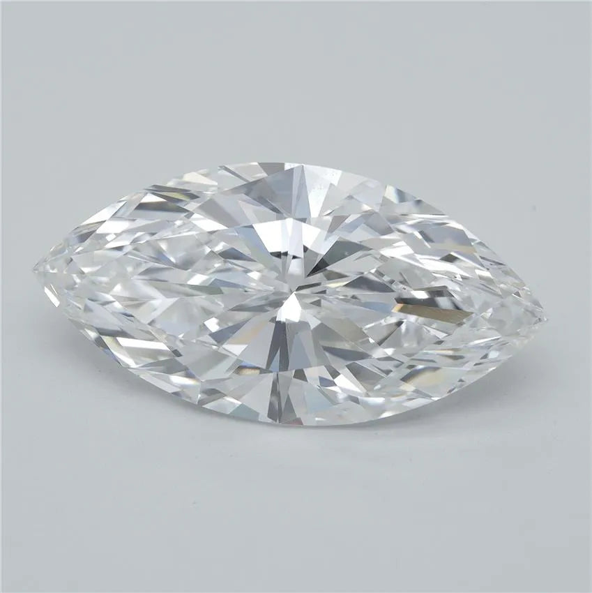 Lab-Grown Marquise Diamond - 6.79 Carats, E Color, VVS2 Clarity - Sustainable Luxury and Dazzling Brilliance-IGI·Certified