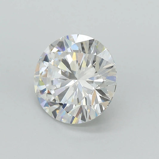 Lab-Grown Round Diamond - 5.37 Carats, F Color, VS2 Clarity - Sustainable Luxury and Dazzling Brilliance-IGI·Certified