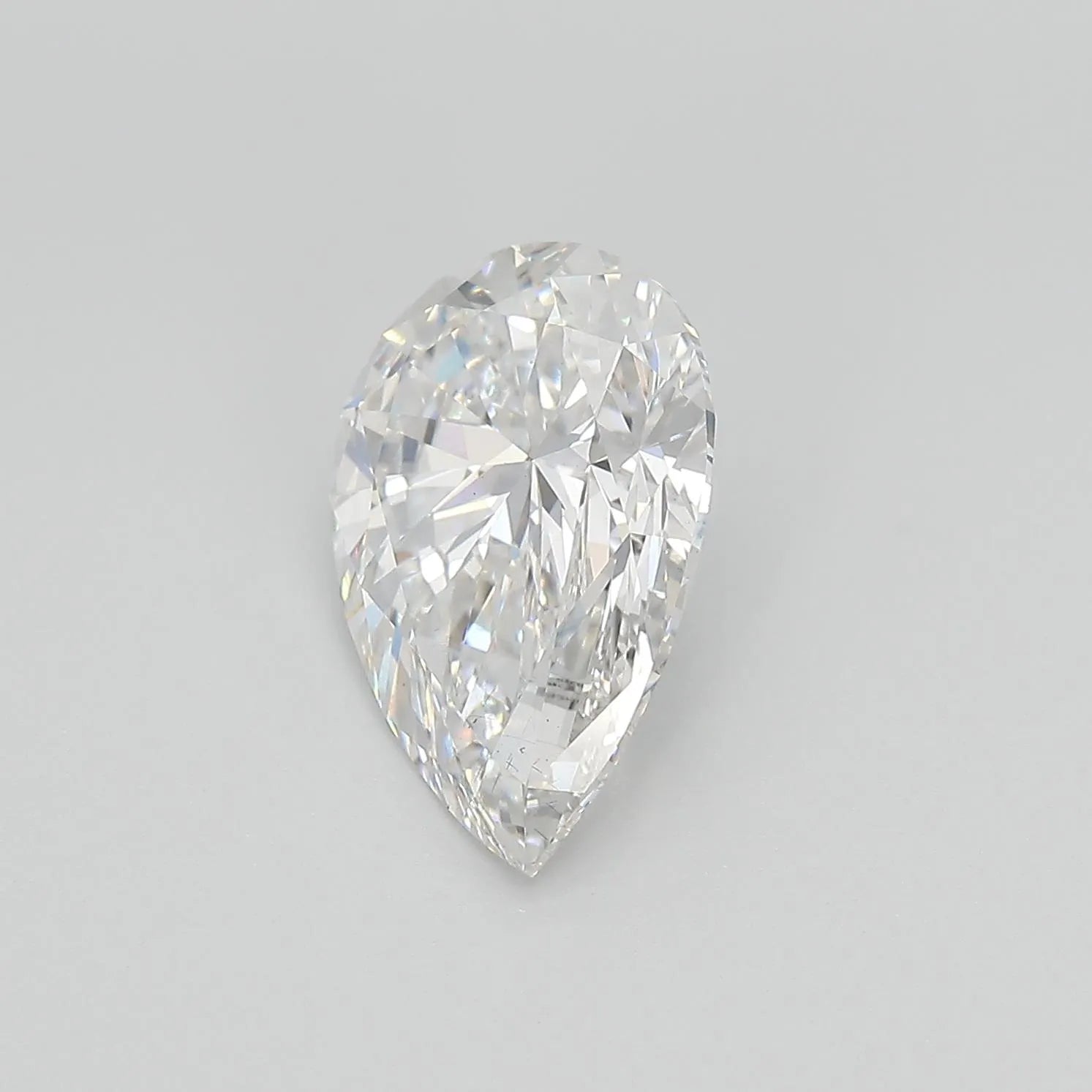 Lab-Grown Pear Diamond - 3.55 Carats, F Color, VS2 Clarity - Sustainable Luxury and Dazzling Brilliance-IGI·Certified