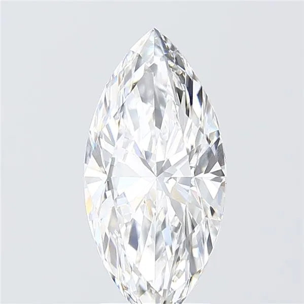 Lab-Grown Marquise Diamond - 3 Carats, E Color, VVS2 Clarity - Sustainable Luxury and Dazzling Brilliance-IGI·Certified