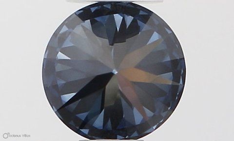 Lab-Grown ROUND Diamond - 0.35 Carat, Fancy Deep Blue Color, VVS1 Clarity | Sustainable Luxury, Dazzling Brilliance | IGI | Certified LG538290378