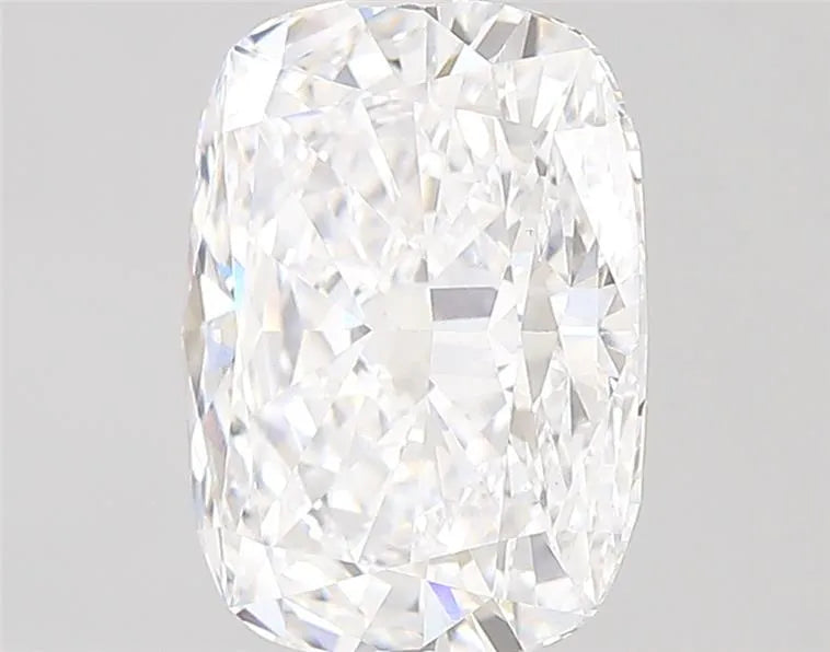 Lab-Grown Elongated Cushion Diamond - 3.48 Carats, D Color, VVS2 Clarity - Sustainable Luxury and Dazzling Brilliance-IGI·Certified